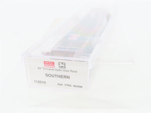 N Micro-Trains MTL 112010 TTRX Southern 89' Tri-Level Open Auto Rack #962096