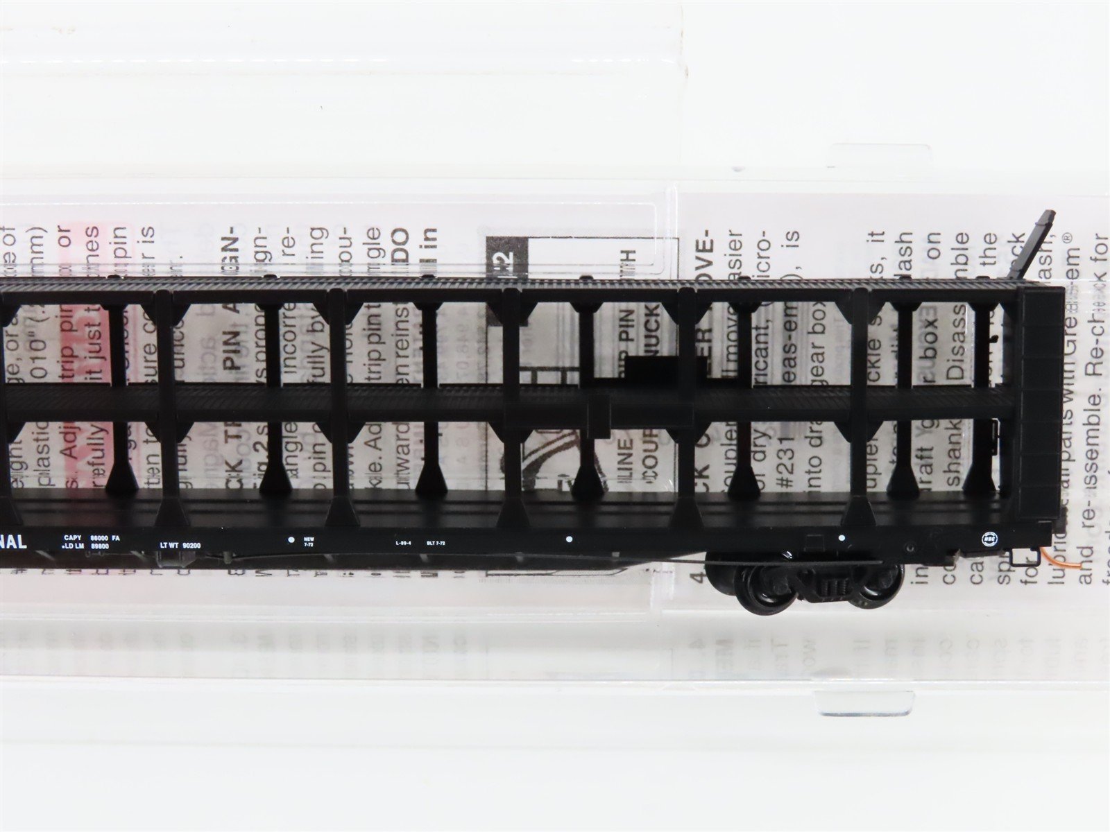 N Micro-Trains MTL 112020 CN Canadian National 89' Tri-Level Auto Rack #700721