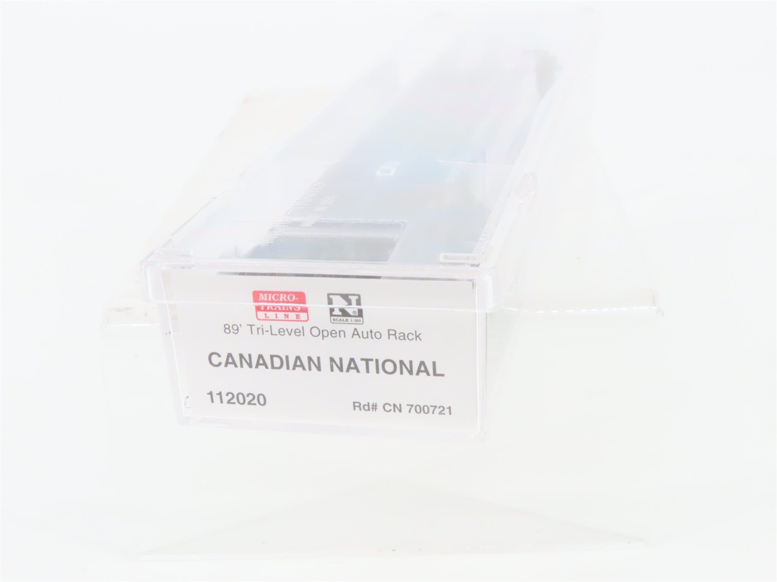 N Micro-Trains MTL 112020 CN Canadian National 89' Tri-Level Auto Rack #700721