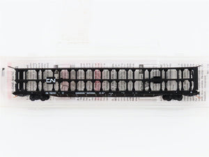 N Micro-Trains MTL 112020 CN Canadian National 89' Tri-Level Auto Rack #700721