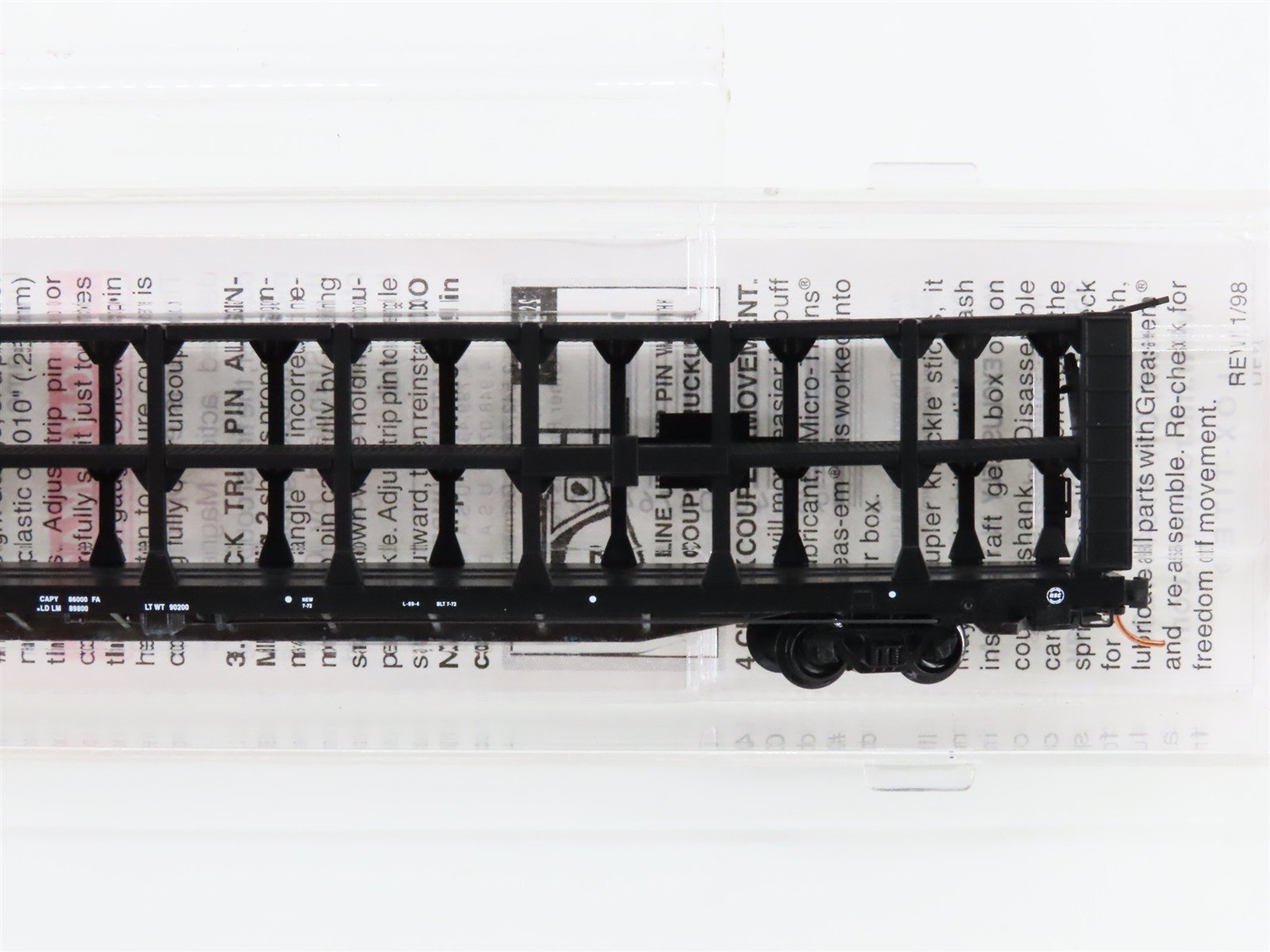 N Micro-Trains MTL 112020 CN Canadian National 89' Tri-Level Auto Rack #700721