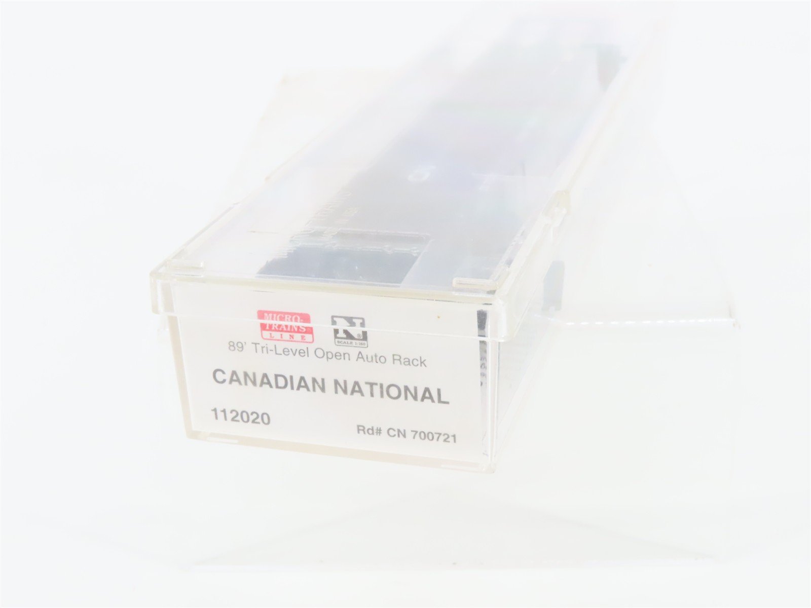 N Micro-Trains MTL 112020 CN Canadian National 89' Tri-Level Auto Rack #700721