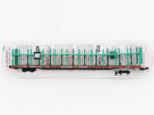 N Micro-Trains MTL 112520 TTBX PC Penn Central 89' Bi-Level Auto Rack #962577