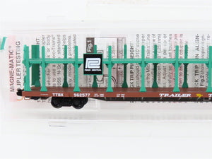 N Micro-Trains MTL 112520 TTBX PC Penn Central 89' Bi-Level Auto Rack #962577