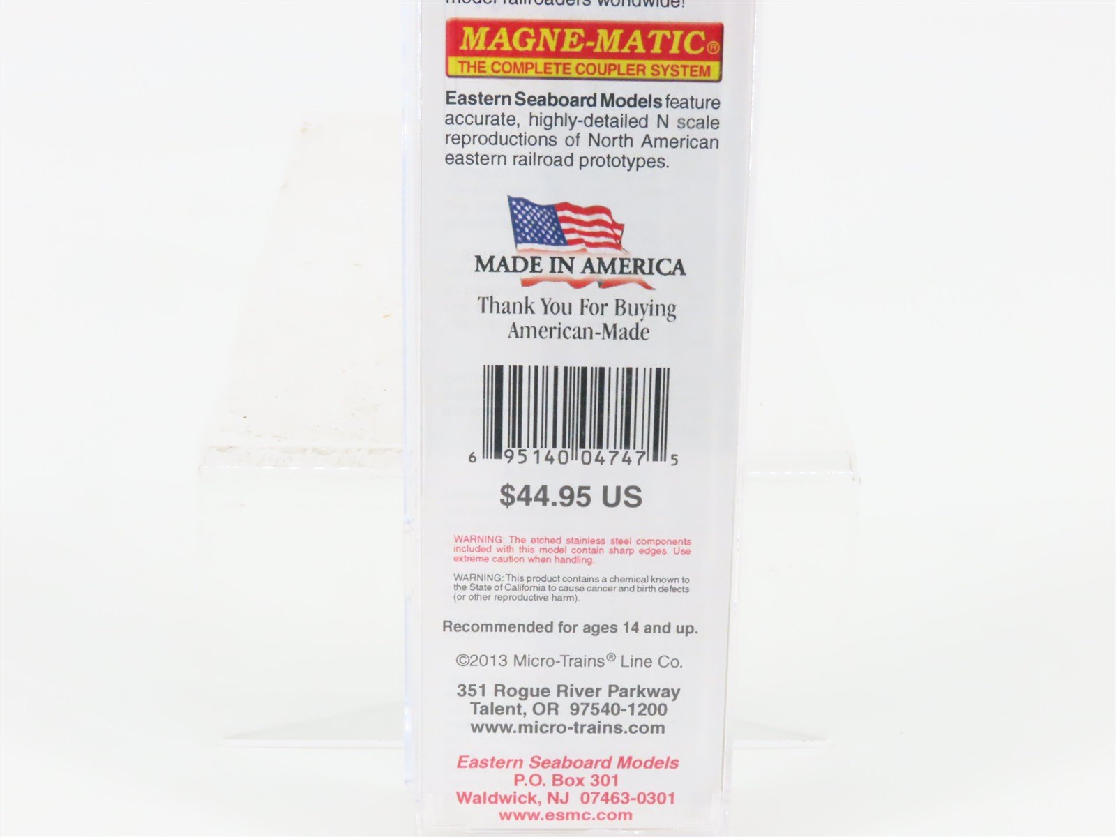 N Micro-Trains MTL 11200530 TTBX Erie Lackawanna 89' Bi-Level Auto Rack #940772