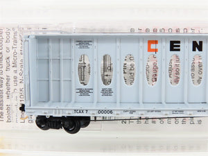 N Scale Micro-Trains MTL 53040 TCAX Centex Centerbeam Bulkhead Flat Car #700006