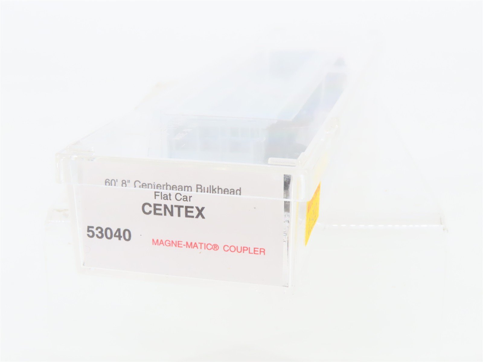 N Scale Micro-Trains MTL 53040 TCAX Centex Centerbeam Bulkhead Flat Car #700006