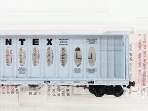 N Scale Micro-Trains MTL 53040 TCAX Centex Centerbeam Bulkhead Flat Car #700006