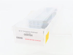 N Scale Micro-Trains MTL 53040 TCAX Centex Centerbeam Bulkhead Flat Car #700006