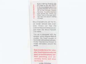 N Micro-Trains MTL 53050 MILW Milwaukee Road Thrall Centerbeam Flat Car #63056