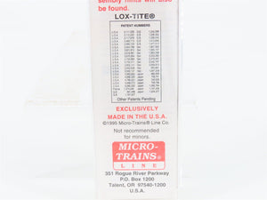 N Micro-Trains MTL 53050 MILW Milwaukee Road Thrall Centerbeam Flat Car #63056
