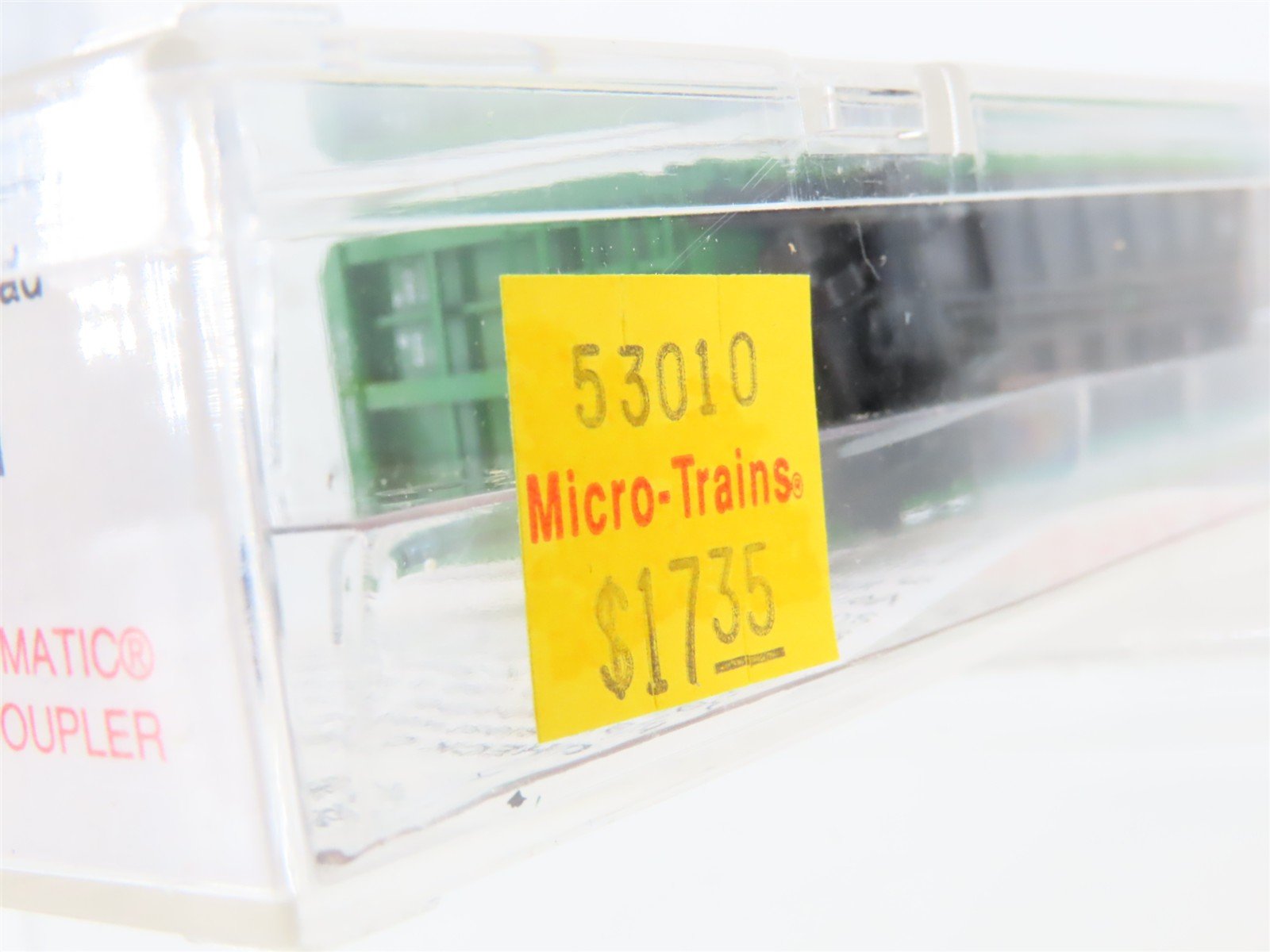 N Micro-Trains MTL 53010 BN Burlington Northern Centerbeam Bulkhead Flat Car