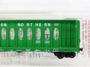 N Micro-Trains MTL 53010 BN Burlington Northern Centerbeam Bulkhead Flat Car