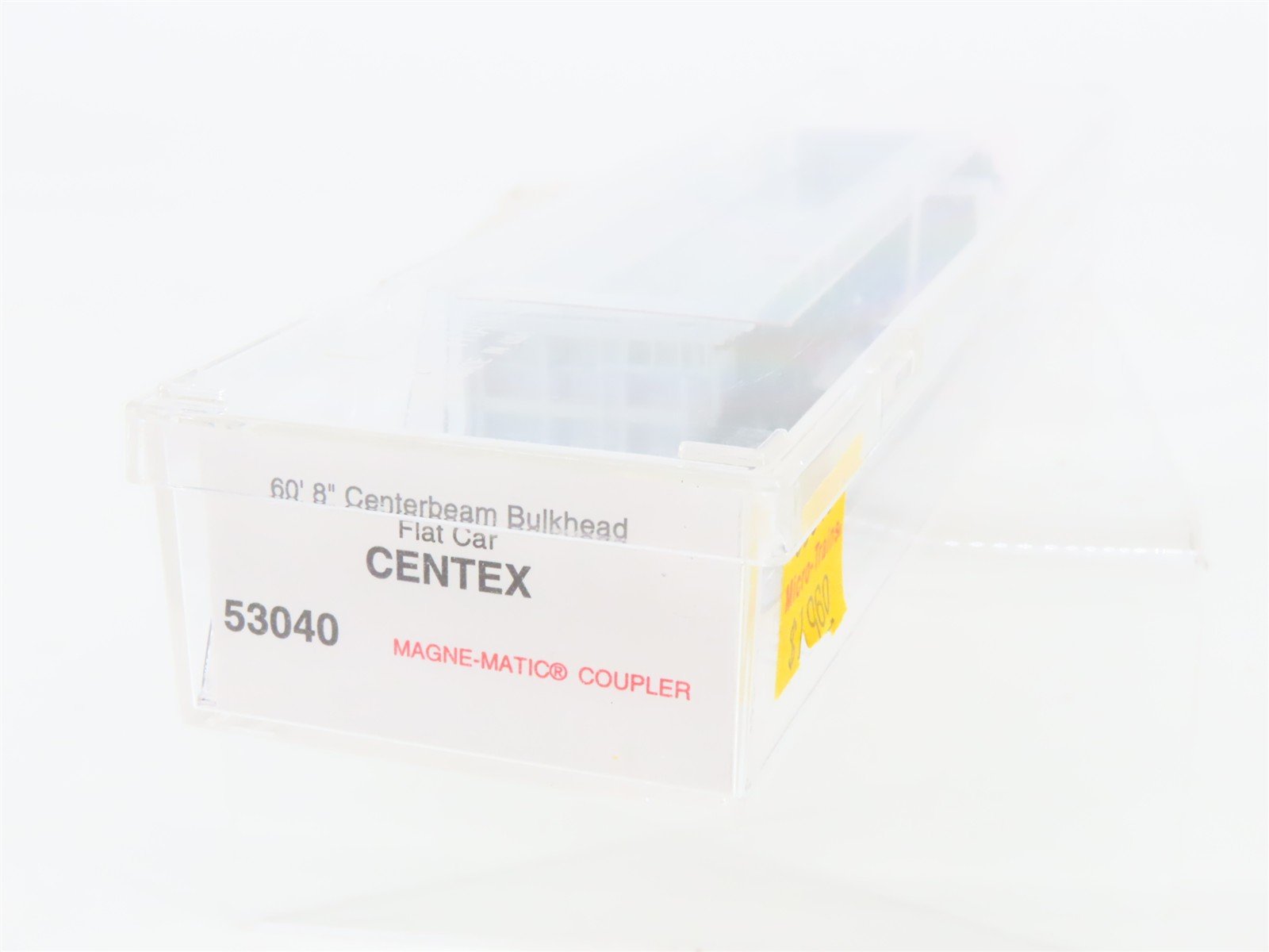 N Scale Micro-Trains MTL 53040 TCAX Centex Centerbeam Bulkhead Flat Car #700006