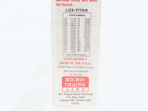 N Micro-Trains MTL 53020 TTZX Trailer Train Centerbeam Bulkhead Flat Car #86090