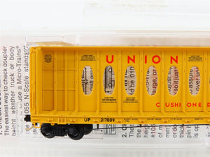 N Micro-Trains MTL 53030 UP Union Pacific Centerbeam Bulkhead Flat Car #217009
