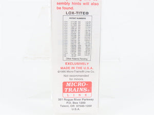 N Micro-Trains MTL 53050 MILW Milwaukee Road Thrall Centerbeam Flat Car #63056
