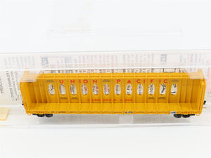 N Micro-Trains MTL 53030 UP Union Pacific Centerbeam Bulkhead Flat Car #217009