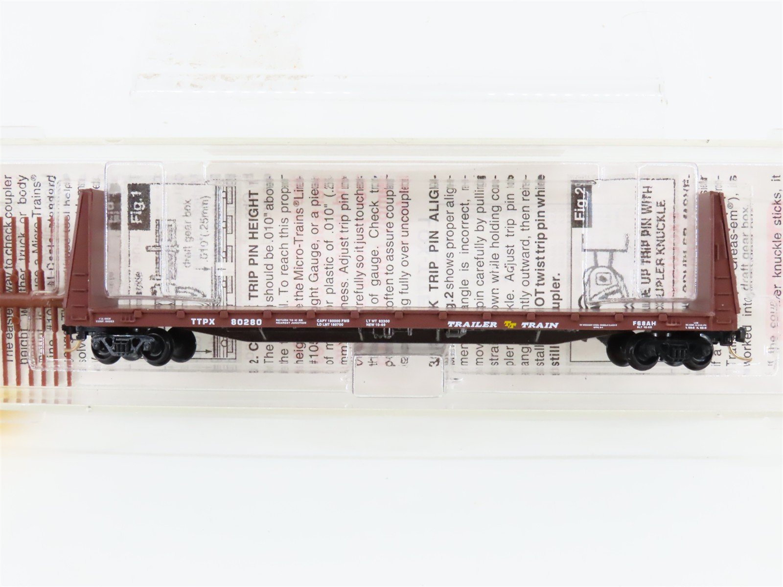 N Scale Micro-Trains MTL 54040 TTPX Trailer Train 61' 8