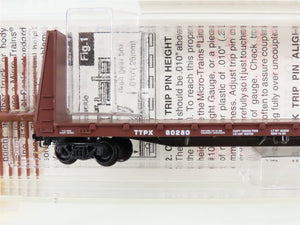 N Scale Micro-Trains MTL 54040 TTPX Trailer Train 61' 8