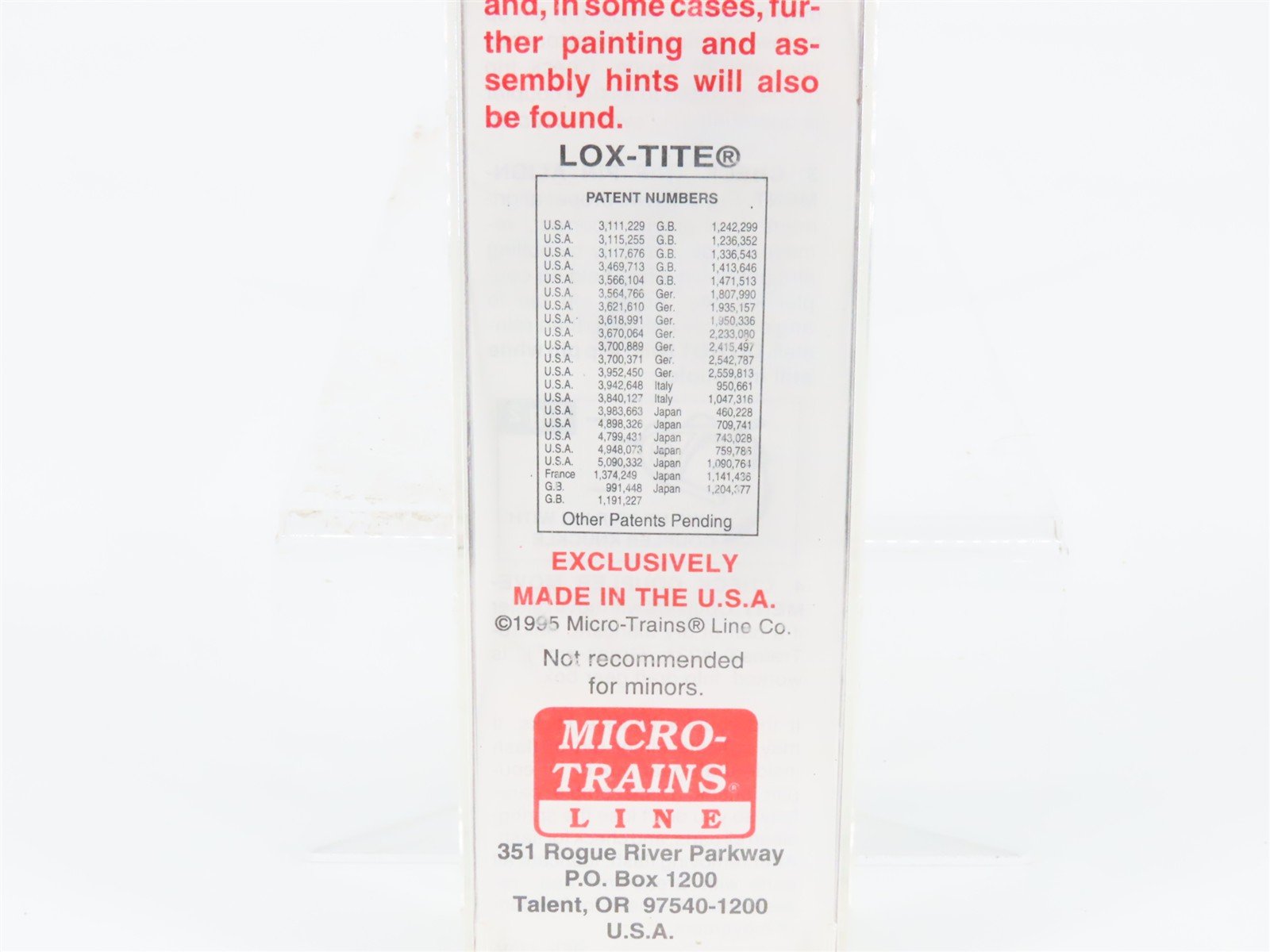 N Scale Micro-Trains MTL 54040 TTPX Trailer Train 61' 8