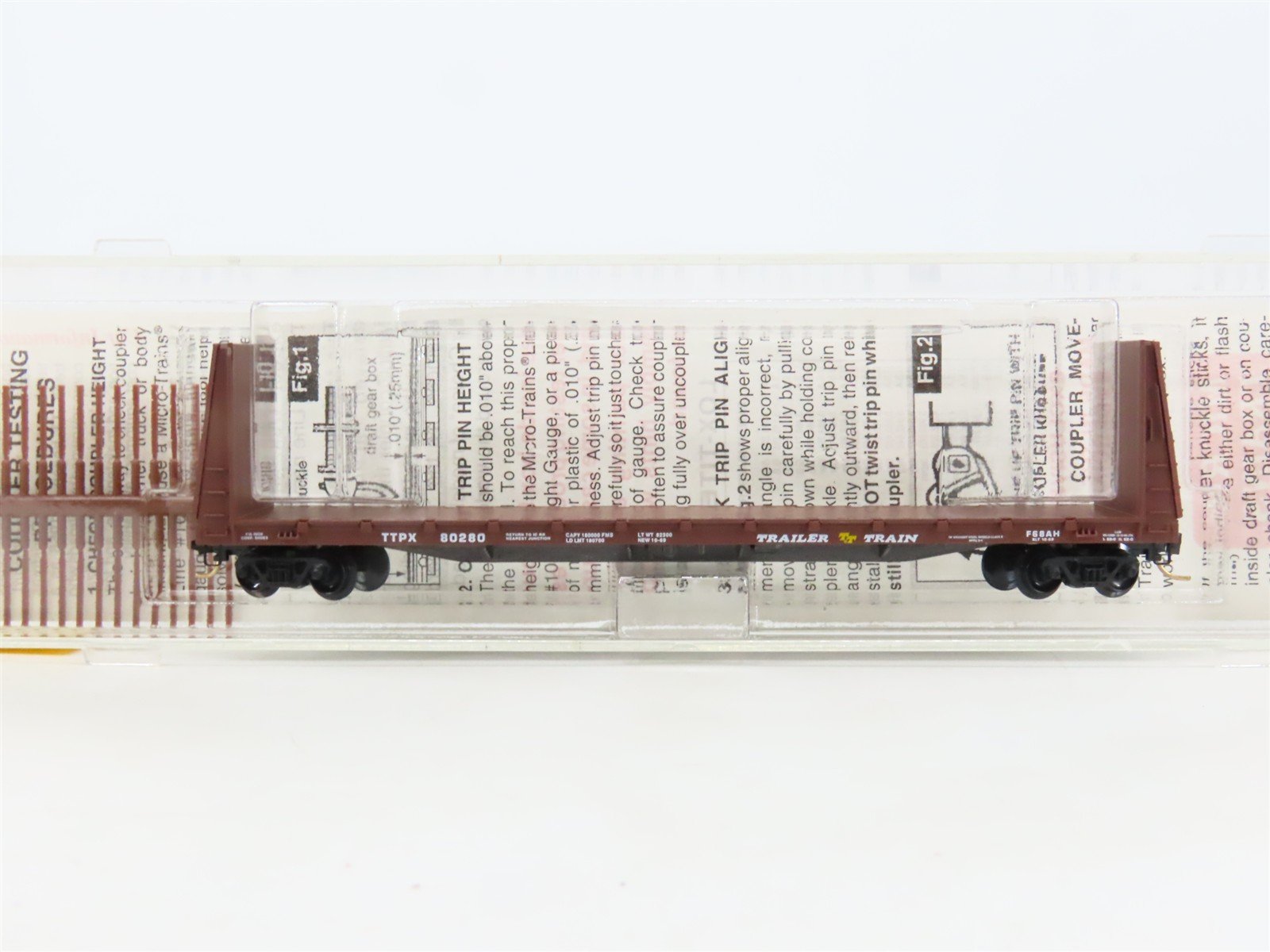 N Scale Micro-Trains MTL 54040 TTPX Trailer Train 61' 8