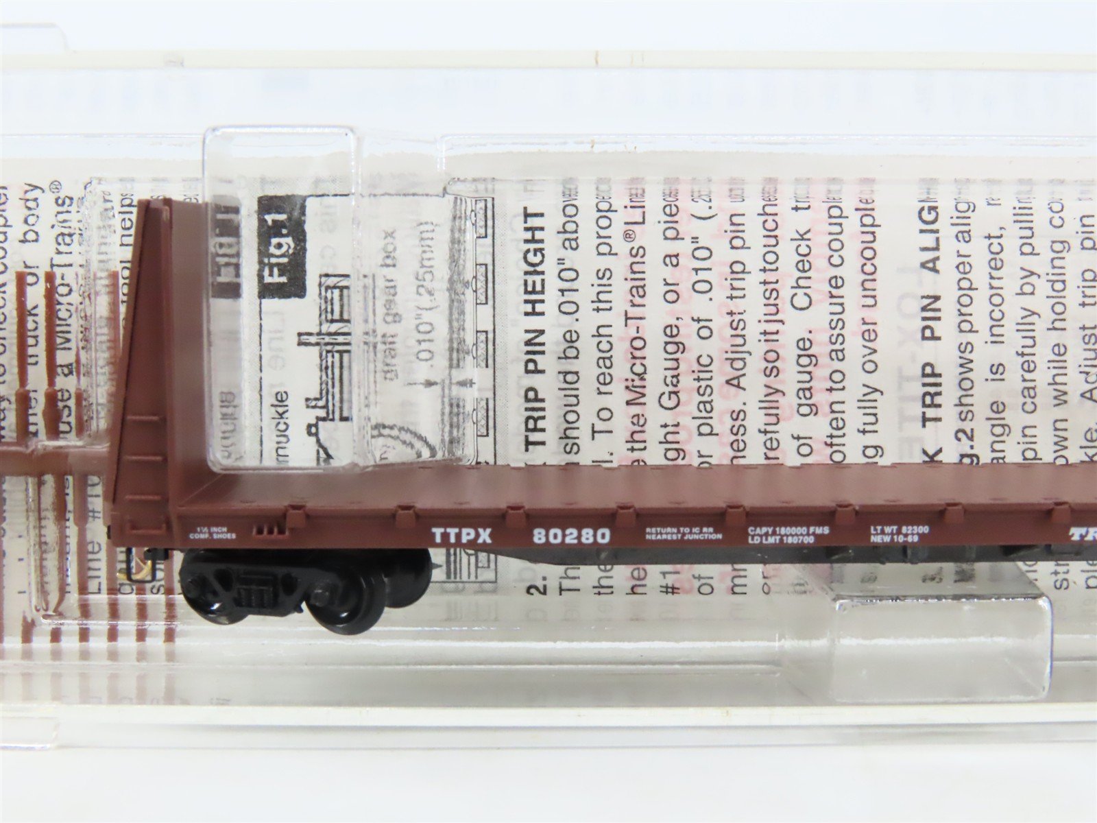 N Scale Micro-Trains MTL 54040 TTPX Trailer Train 61' 8