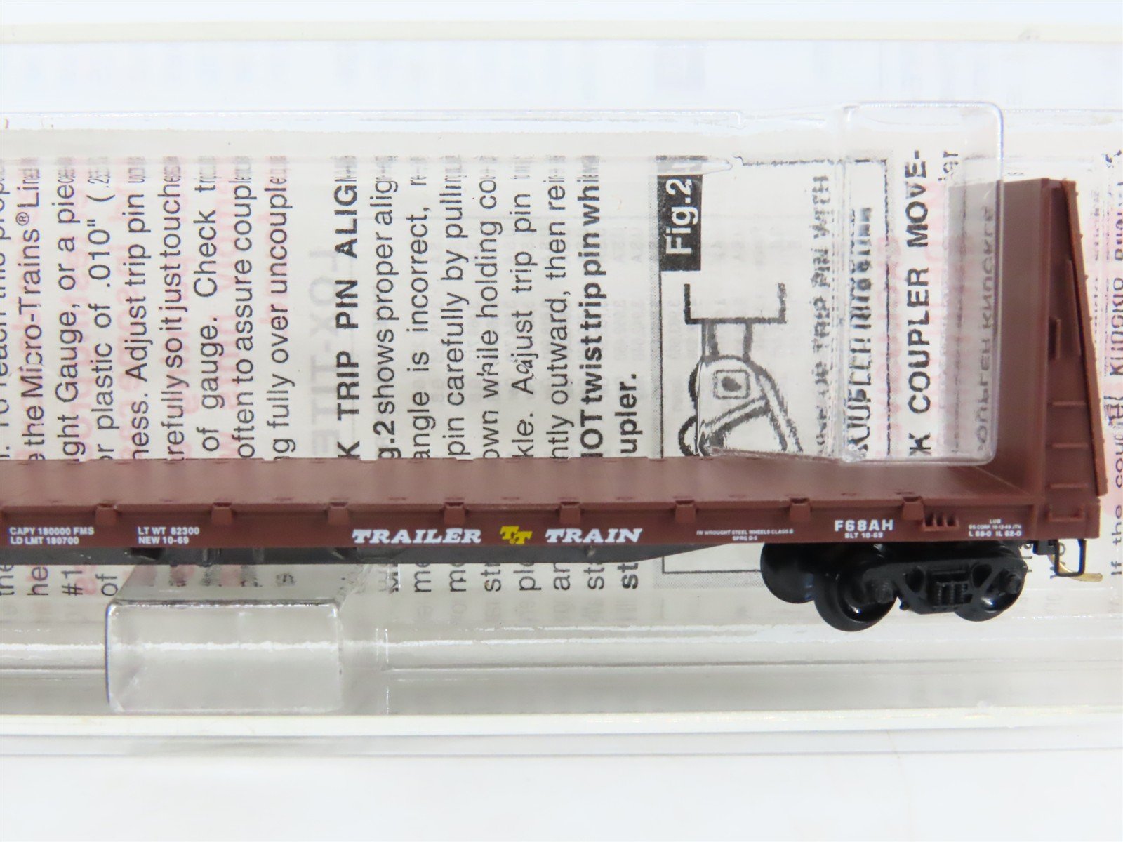 N Scale Micro-Trains MTL 54040 TTPX Trailer Train 61' 8