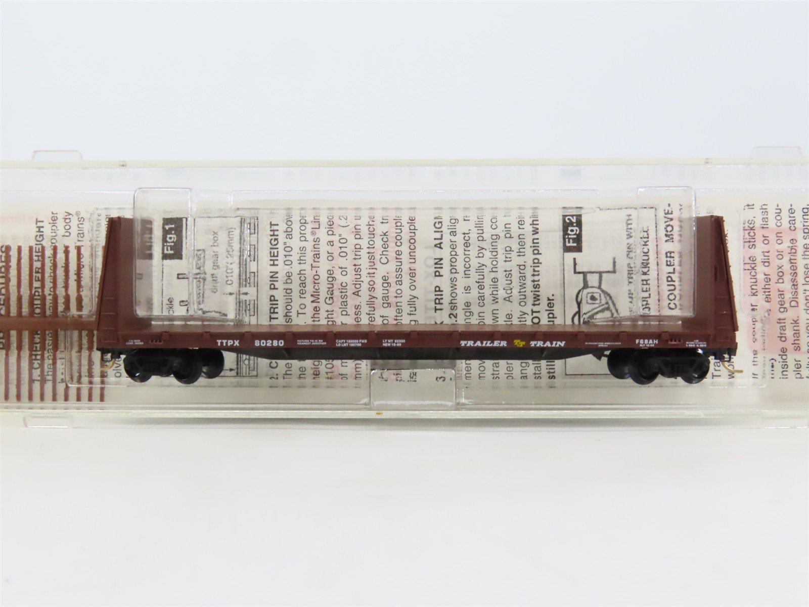 N Scale Micro-Trains MTL 54040 TTPX Trailer Train 61' 8