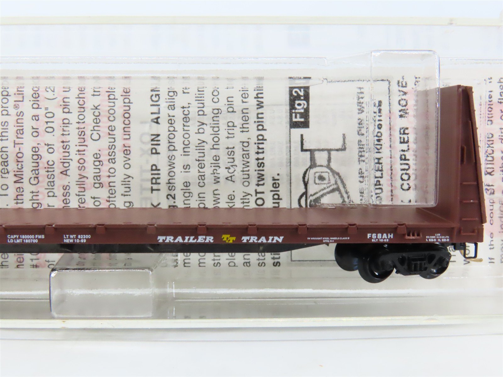 N Scale Micro-Trains MTL 54040 TTPX Trailer Train 61' 8