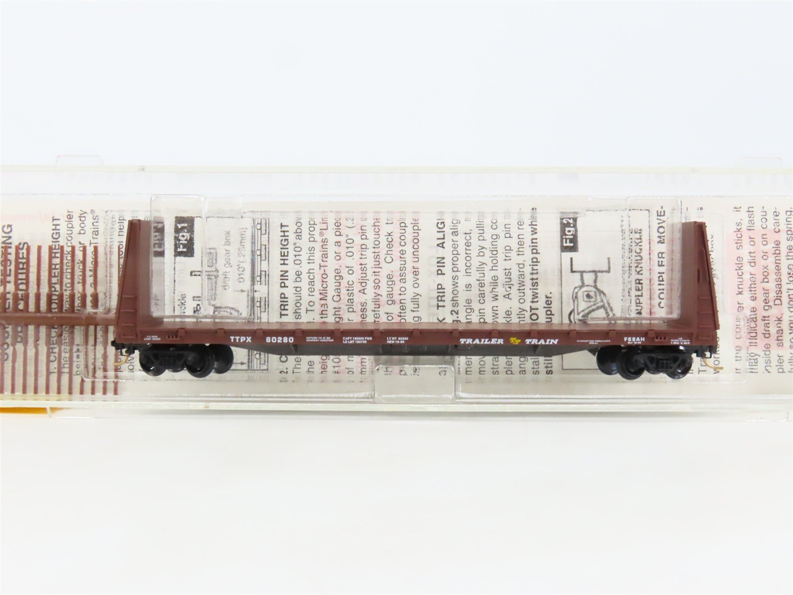 N Scale Micro-Trains MTL 54040 TTPX Trailer Train 61' 8