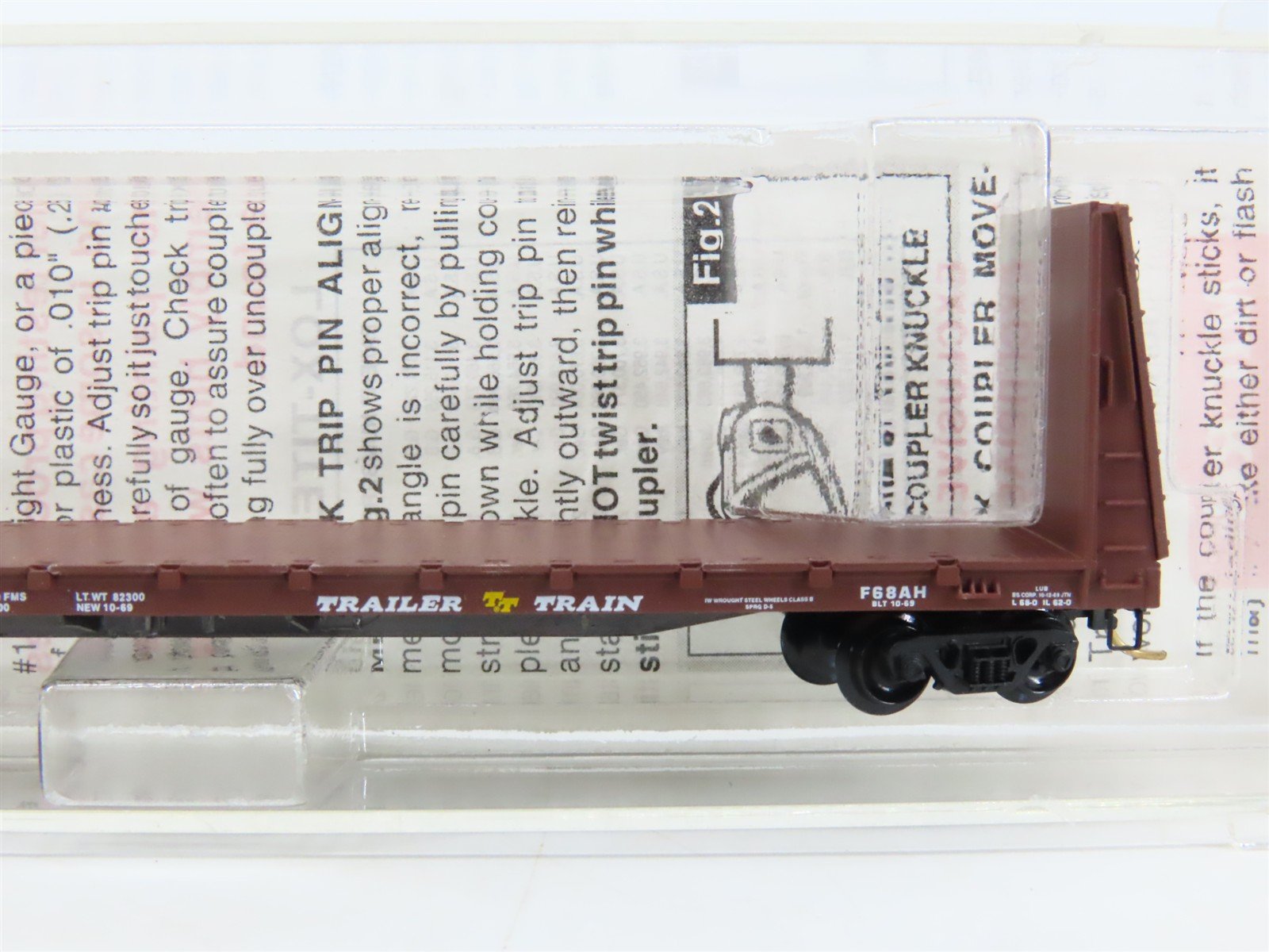 N Scale Micro-Trains MTL 54040 TTPX Trailer Train 61' 8