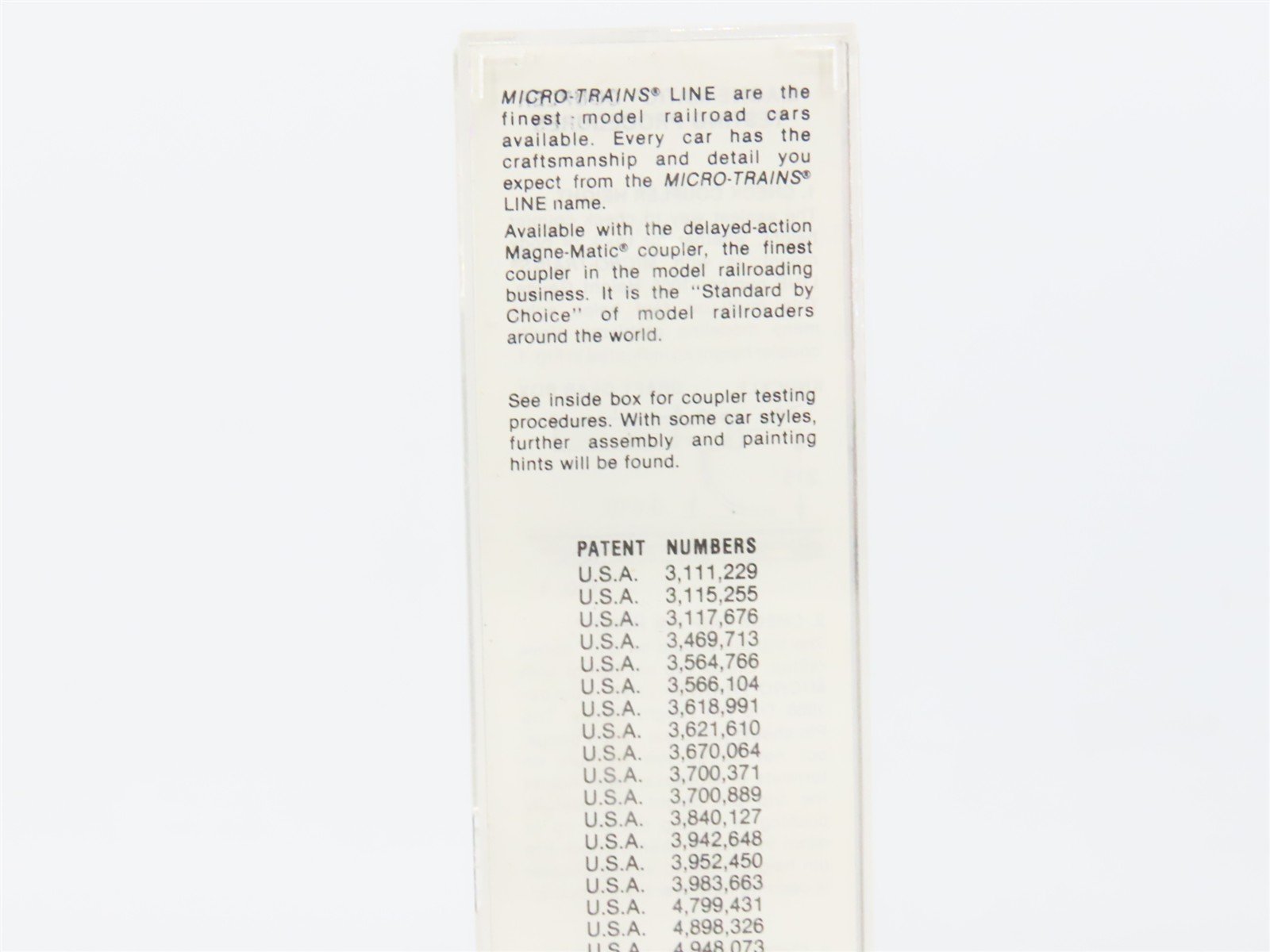 N Micro-Trains MTL 54100 MDW Minnesota Dakota & Western Bulkhead Flat Car #1147
