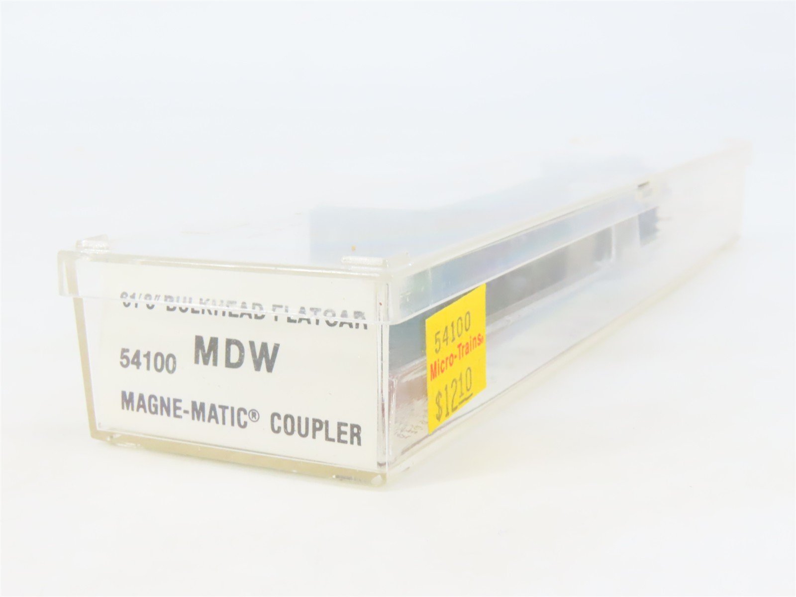 N Micro-Trains MTL 54100 MDW Minnesota Dakota & Western Bulkhead Flat Car #1147