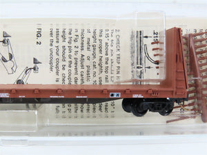 N Kadee Micro-Trains MTL 54020 SP Southern Pacific Bulkhead Flat Car #508774
