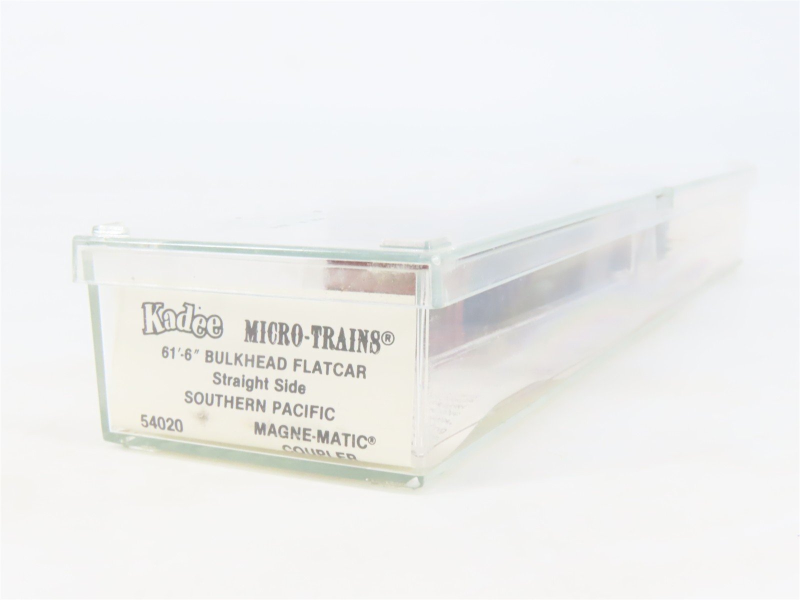 N Kadee Micro-Trains MTL 54020 SP Southern Pacific Bulkhead Flat Car #508774