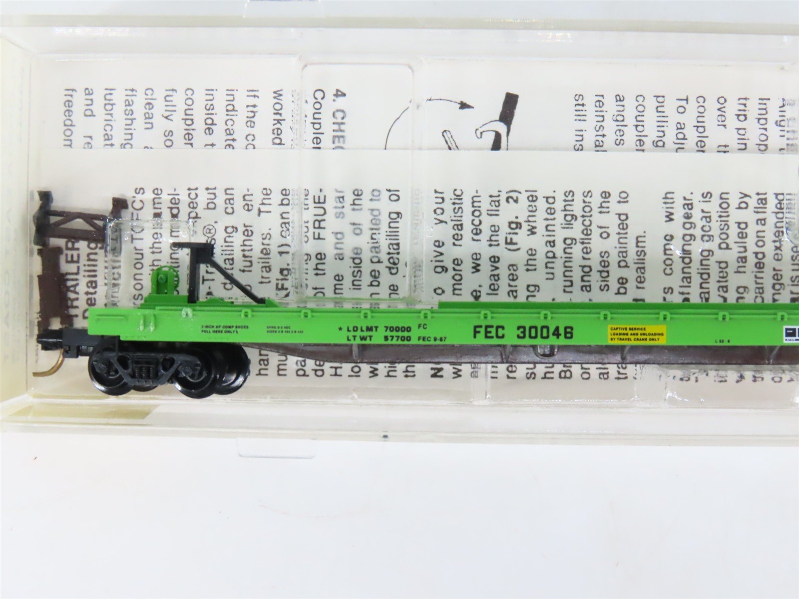 N Scale Micro-Trains MTL 64044 FEC 57' 6