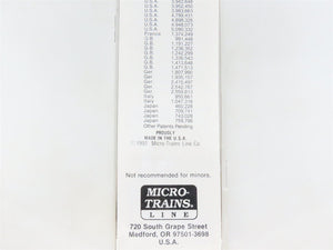 N Scale Micro-Trains MTL 64034 Southern TOFC Flat Car #151300 w/ Conrail Trailer