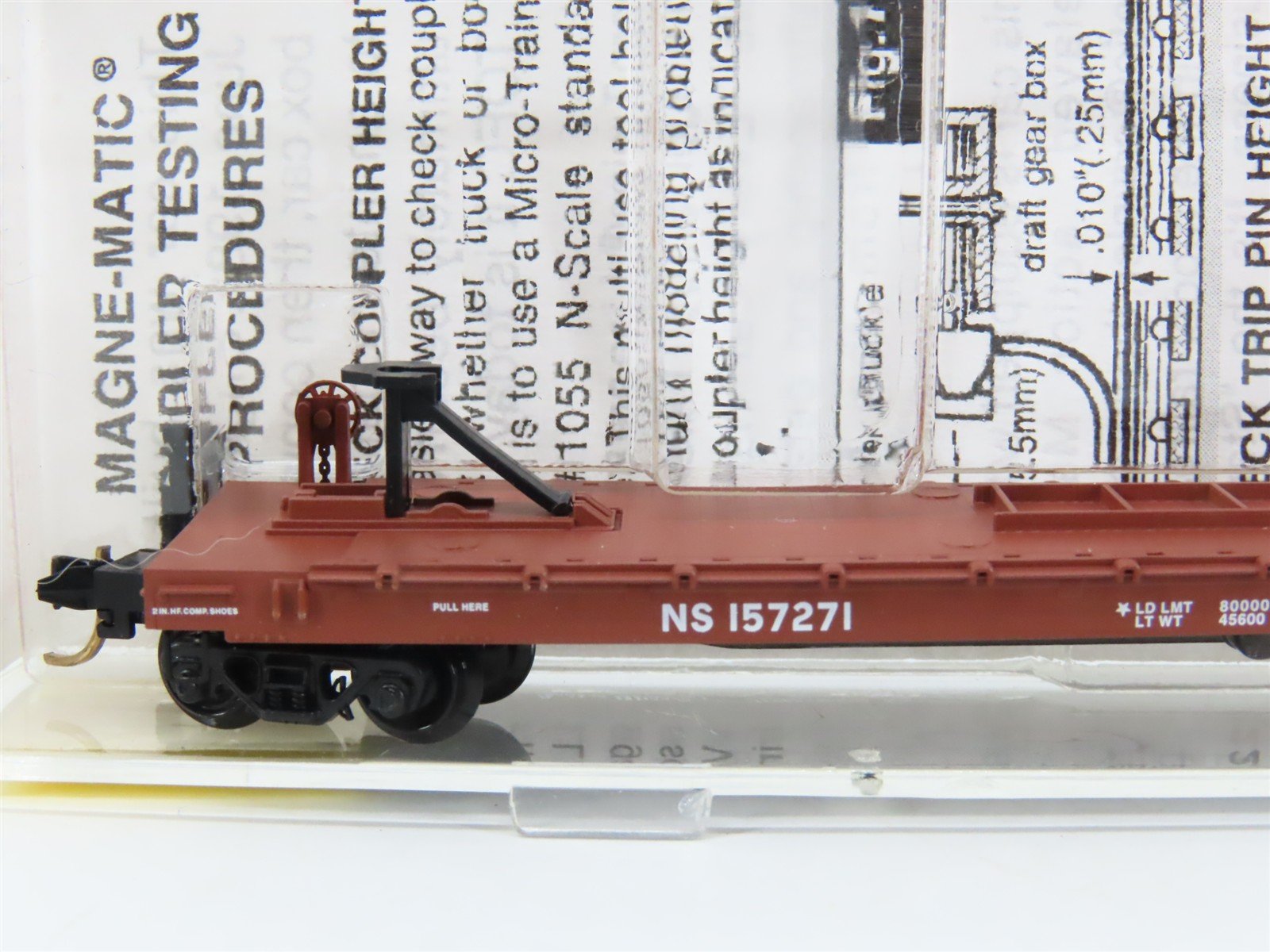 N Scale Micro-Trains MTL 64050 NS Norfolk Southern 57' 6