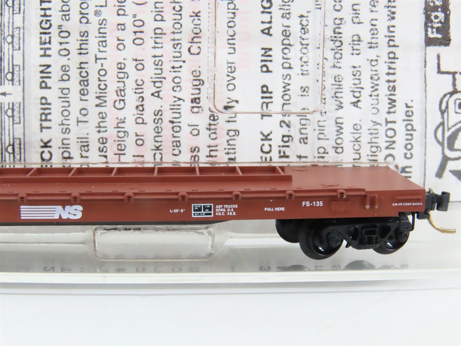 N Scale Micro-Trains MTL 64050 NS Norfolk Southern 57' 6