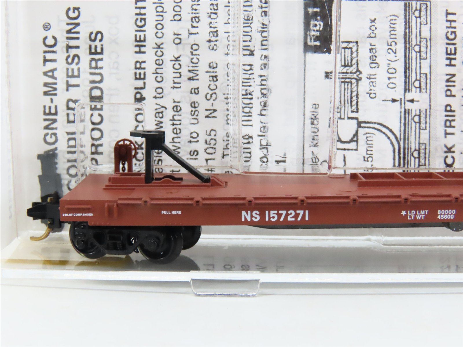 N Scale Micro-Trains MTL 64050 NS Norfolk Southern 57' 6