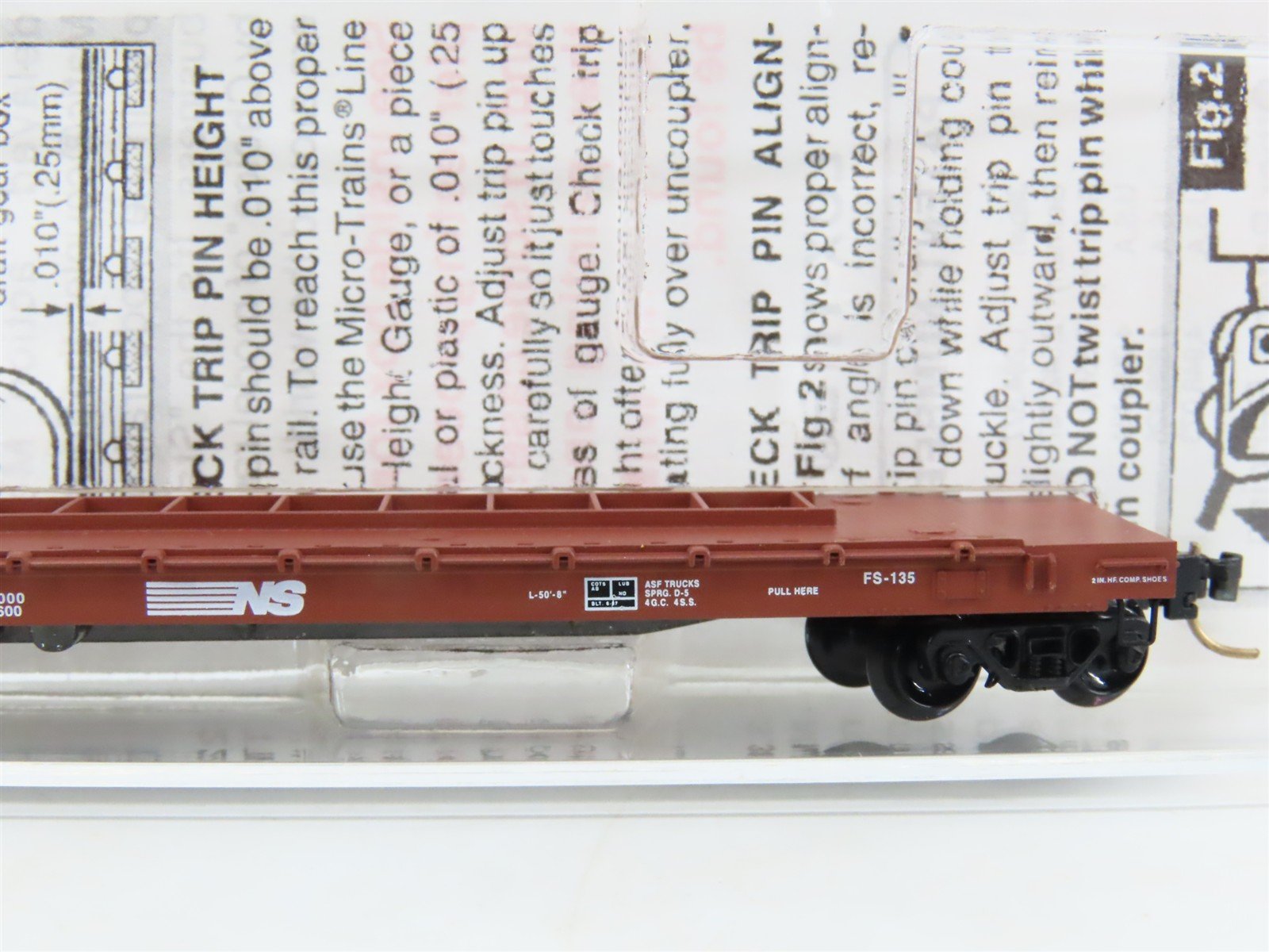 N Scale Micro-Trains MTL 64050 NS Norfolk Southern 57' 6