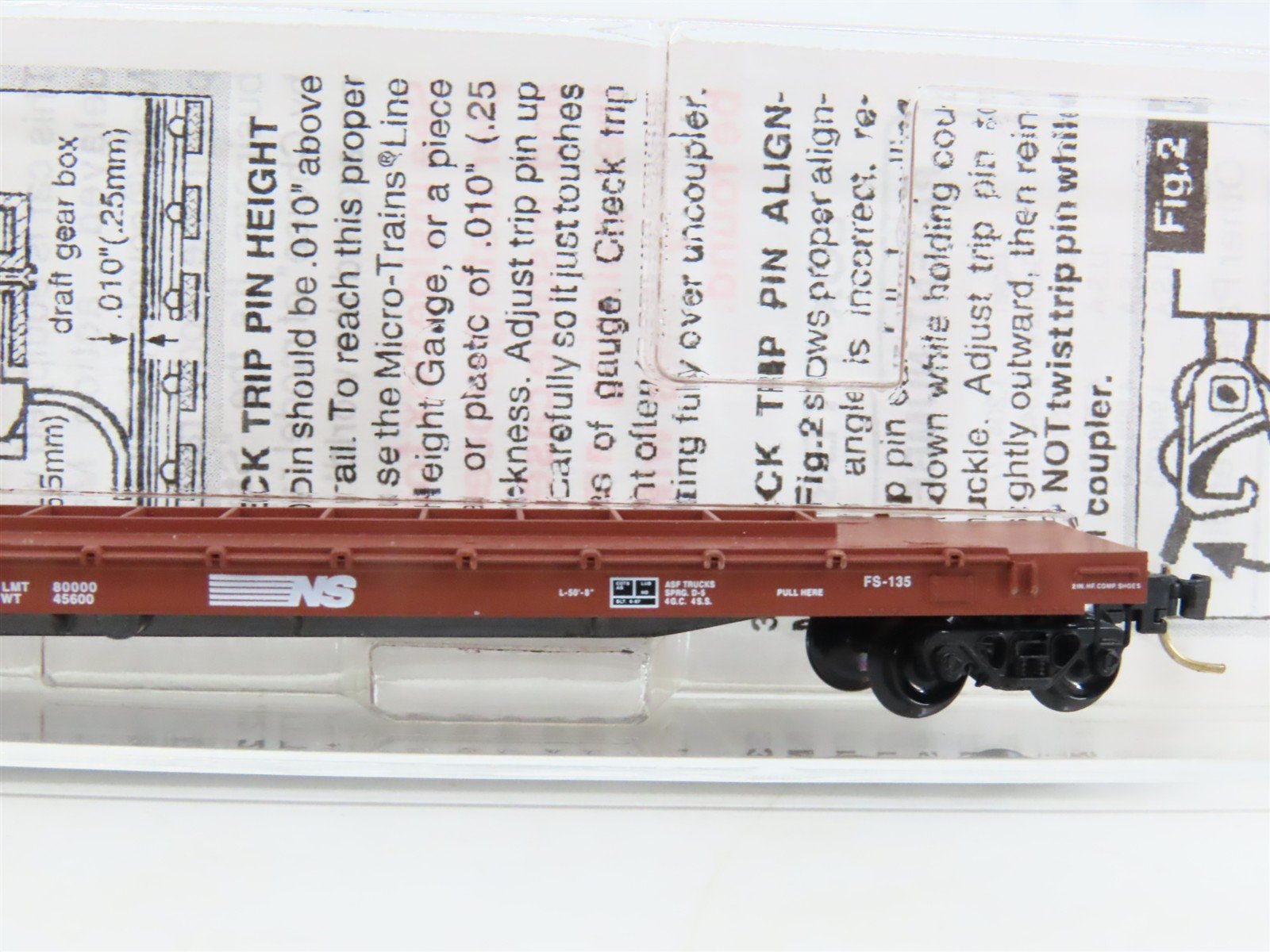 N Scale Micro-Trains MTL 64050 NS Norfolk Southern 57' 6