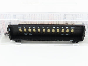 N Micro-Trains MTL 05300062 WP Western Pacific Centerbeam Flat Car #1403 w/ Load