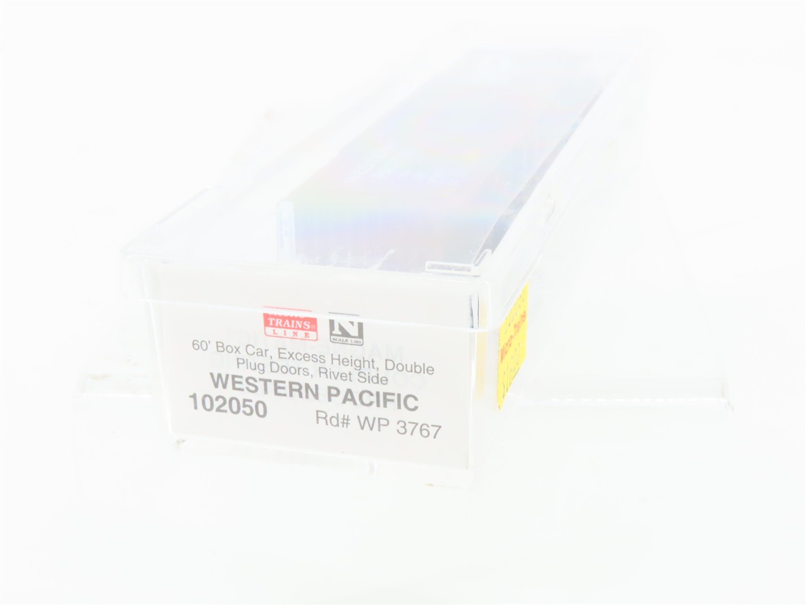 N Scale Micro-Trains MTL 102050 WP Western Pacific 60' Excess Height Boxcar 3767