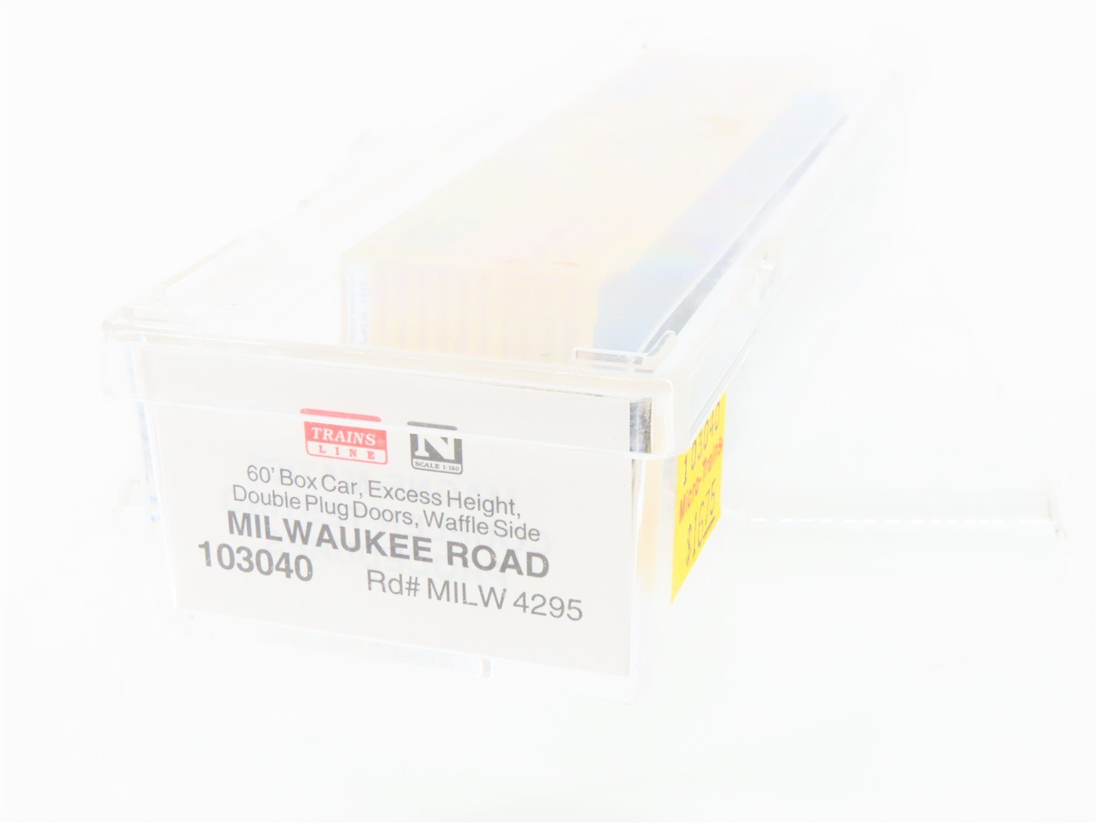 N Micro-Trains MTL 103040 MILW Milwaukee Road 60' Excess Height Box Car #4295