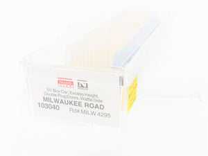 N Micro-Trains MTL 103040 MILW Milwaukee Road 60' Excess Height Box Car #4295