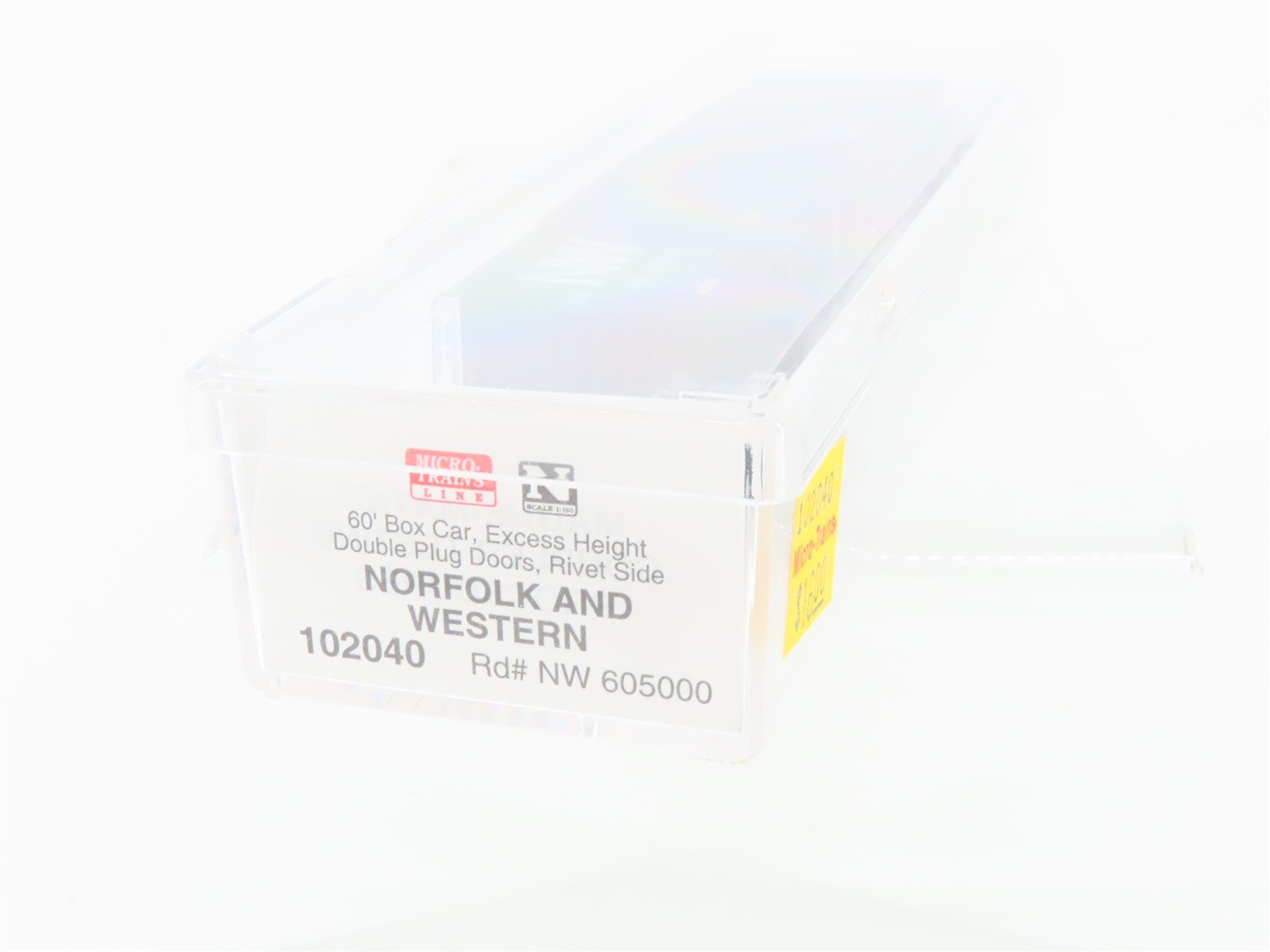 N Micro-Trains MTL 102040 NW Norfolk & Western 60' Excess Height Box Car #605000