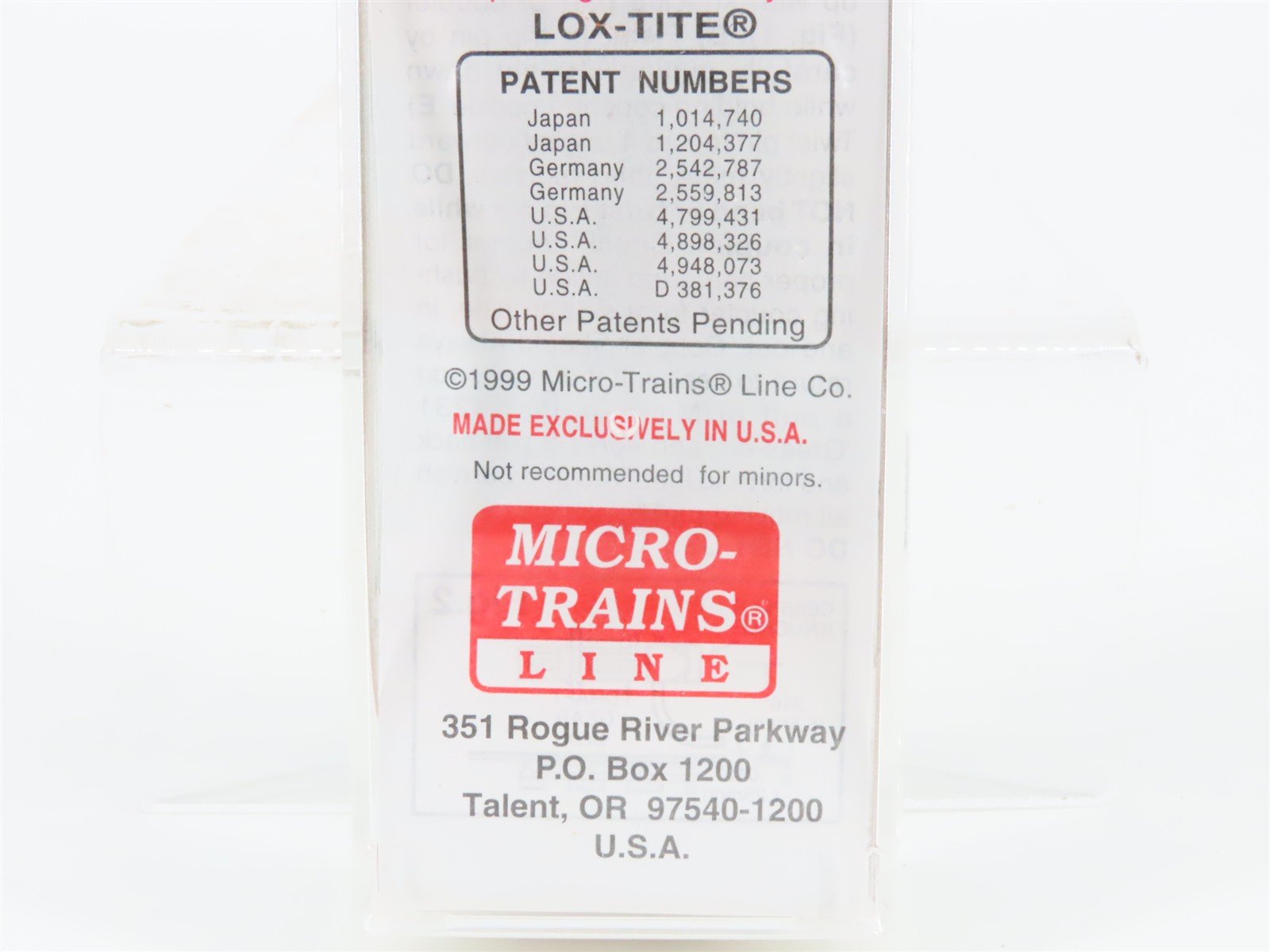 N Scale Micro-Trains MTL 104020 PC Penn Central 60' Excess Height Boxcar #278655