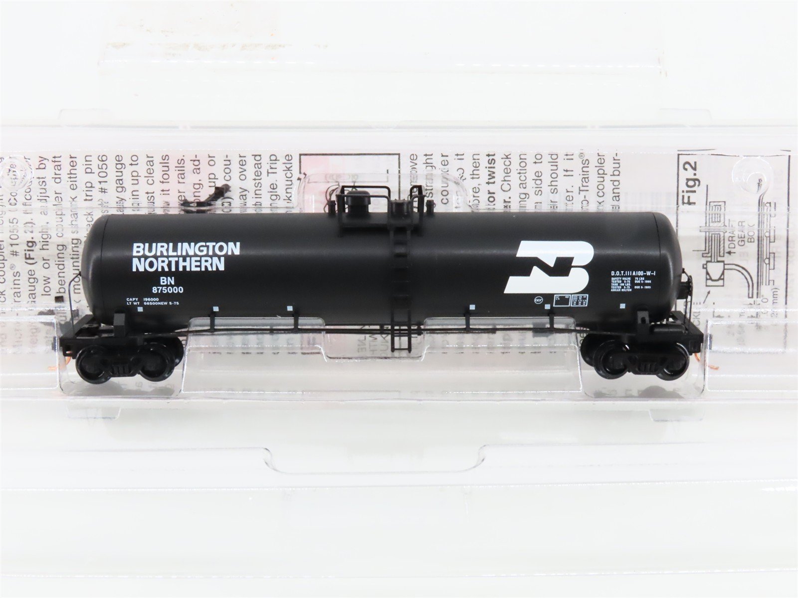 N Scale Micro-Trains MTL 110040 BN 56' General Service Tank Car #875000